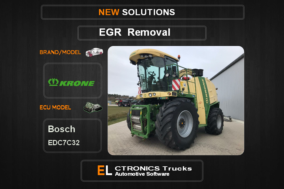 EGR Off Krone Bosch EDC7C32 Electronics Trucks Automotive Software