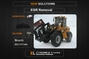 EGR Off Ljungby Bosch EDC17CV44 Electronics Trucks Automotive Software