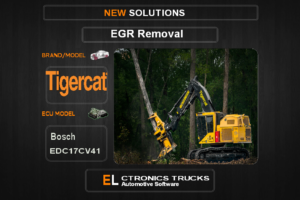 EGR Off Tigercat-Foresters Bosch EDC17CV41 Electronics Trucks Automotive Software