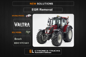 EGR Off Valtra-Agriline Bosch EDC17CV41 Electronics Trucks Automotive Software