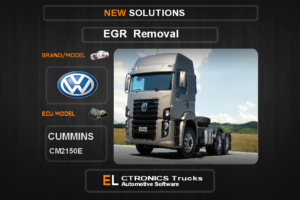 EGR Off Volkswagen Cummins CM2150E Electronics Trucks Automotive Software