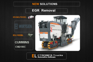 EGR Off Wirtgen Cummins CM2150C Electronics Trucks Automotive Software