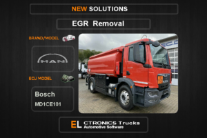 EGR Off Man-Truck Bosch MD1CE101 Electronics Trucks Automotive Software