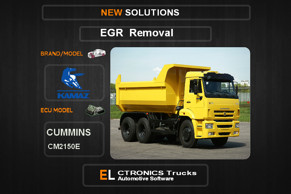 EGR Off Kamaz-Trucks Cummins CM2150C Electronics Trucks Automotive Software