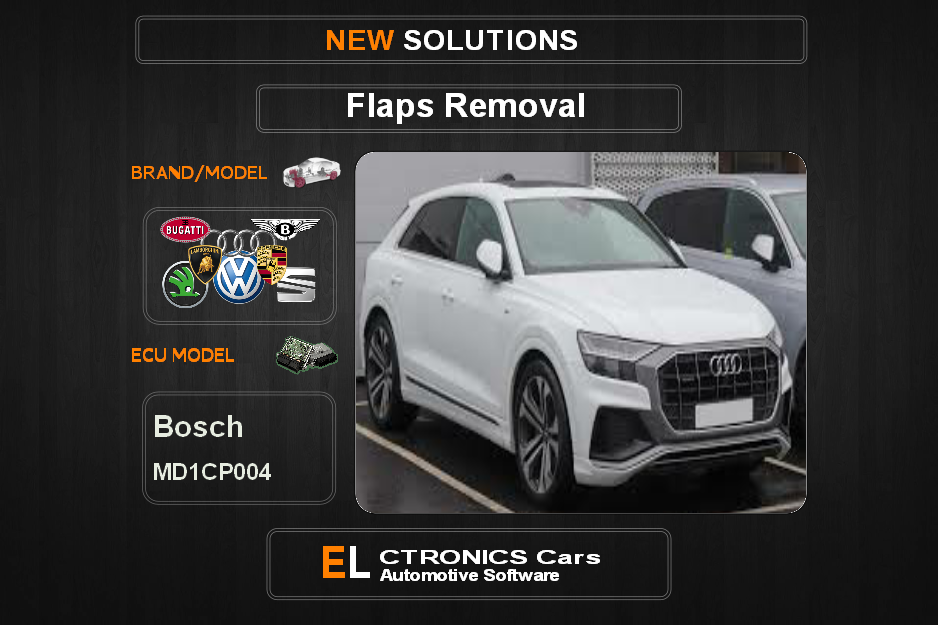 flaps Off Volkswagen-Group Bosch MD1CP004 Electronics Cars