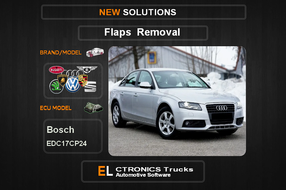 Swirl flaps Off Volkswagen-Group Bosch EDC17CP24 Electronics Cars Automotive Software