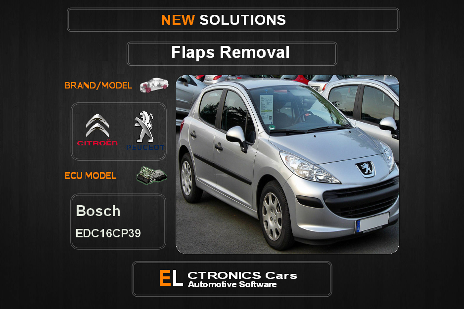 Swirl flaps Off Peugeot-Citroen Bosch EDC16CP39 Electronics Cars Automotive Software