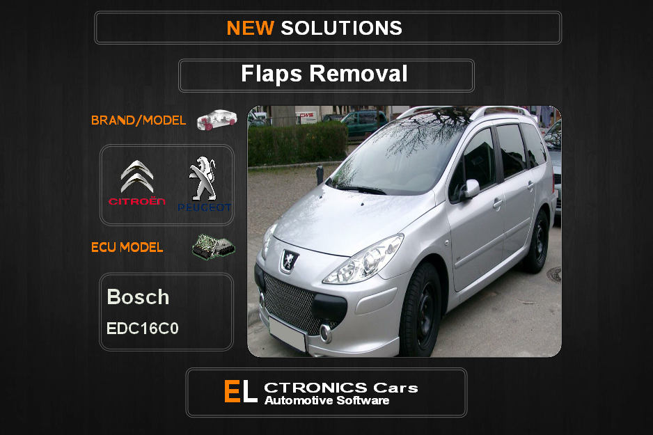 Swirl flaps Off Peugeot-Citroen Bosch EDC16C0 Electronics Cars Automotive Software