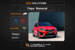 Swirl flaps Off Kia-Hyundai Delphi DCM3.7 Electronics Cars Automotive Software