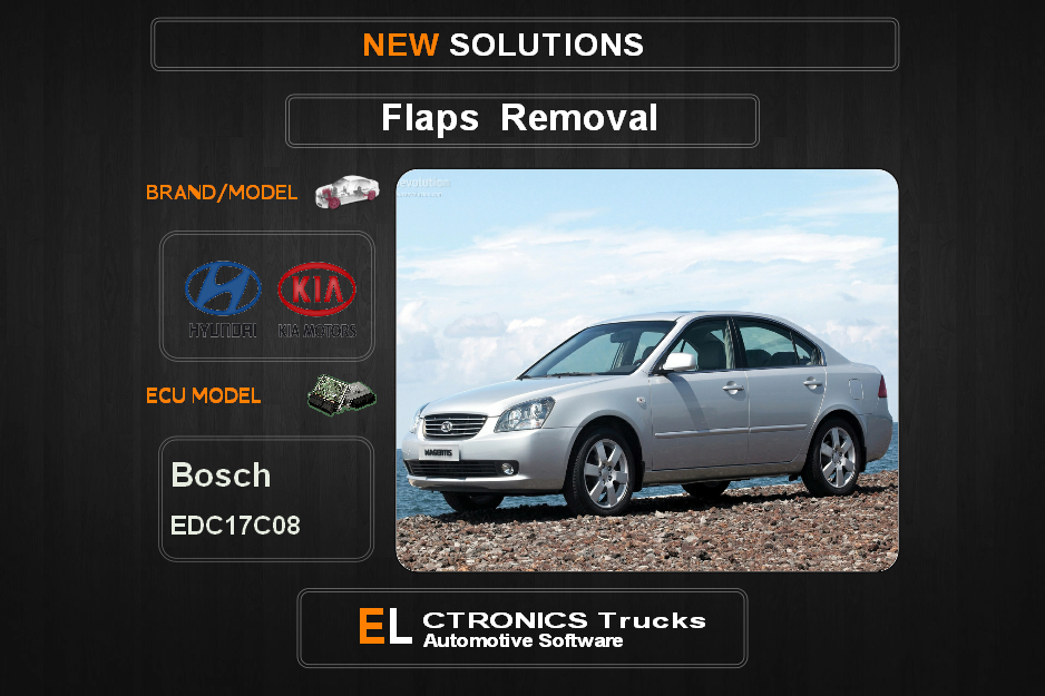 Swirl flaps Off Kia-Hyundai Bosch EDC17C08 Electronics Cars Automotive Software