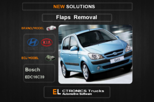 Swirl flaps Off Kia-Hyundai Bosch EDC16C39 Electronics Cars Automotive Software