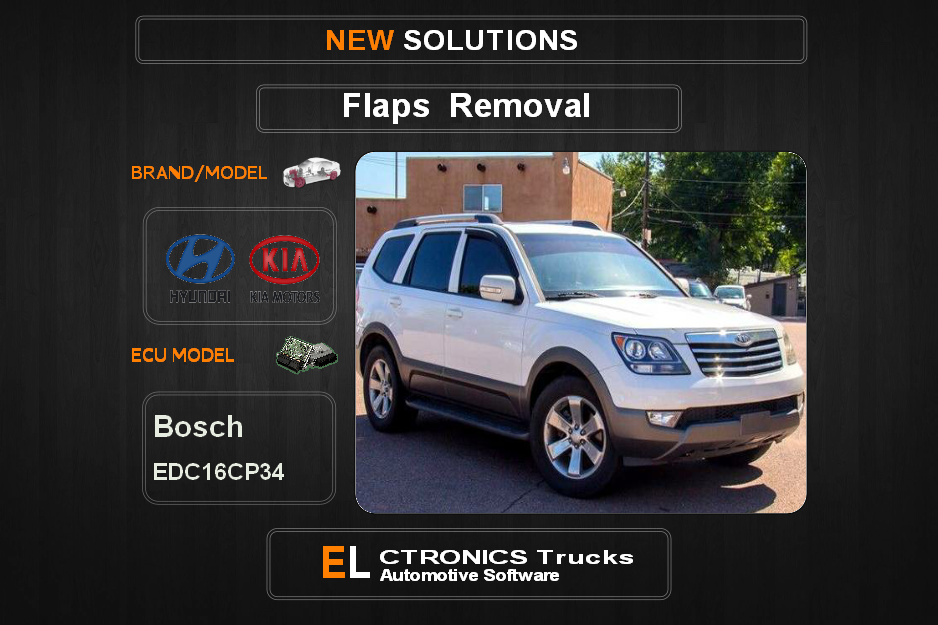Swirl flaps Off Kia-Hyundai Bosch EDC16CP34 Electronics Cars Automotive Software