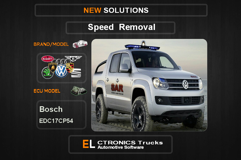 Speed Off Volkswagen-Group Bosch EDC17CP54 Electronics Cars Automotive Software