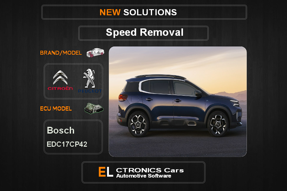 Speed Off Peugeot-Citroen Bosch EDC17CP42 Electronics Cars Automotive Software