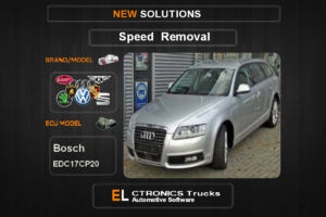 Speed Off Volkswagen-Group Bosch EDC17CP20 Electronics Cars Automotive Software