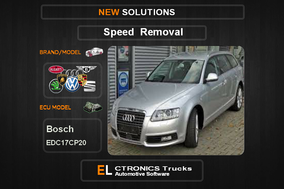 Speed Off Volkswagen-Group Bosch EDC17CP20 Electronics Cars Automotive Software