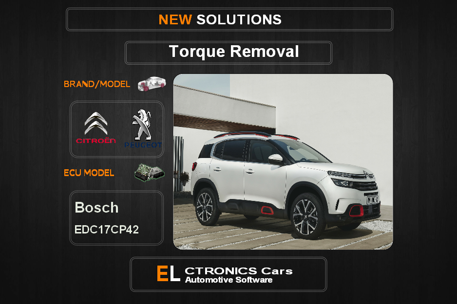 Torque Off Peugeot-Citroen Bosch EDC17CP42 Electronics Cars Automotive Software
