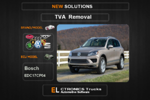 TVA Off Volkswagen-Group Bosch EDC17CP04 Electronics Cars Automotive Software