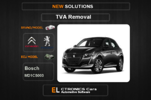 TVA Off Peugeot-Citroen Bosch MD1CS003 Electronics Cars Automotive Software