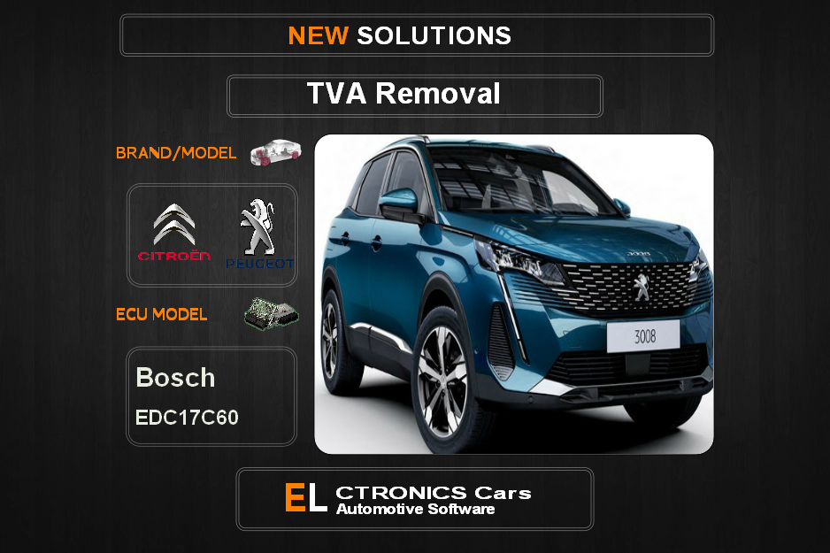 TVA Off Peugeot-Citroen Bosch EDC17C60 Electronics Cars Automotive Software