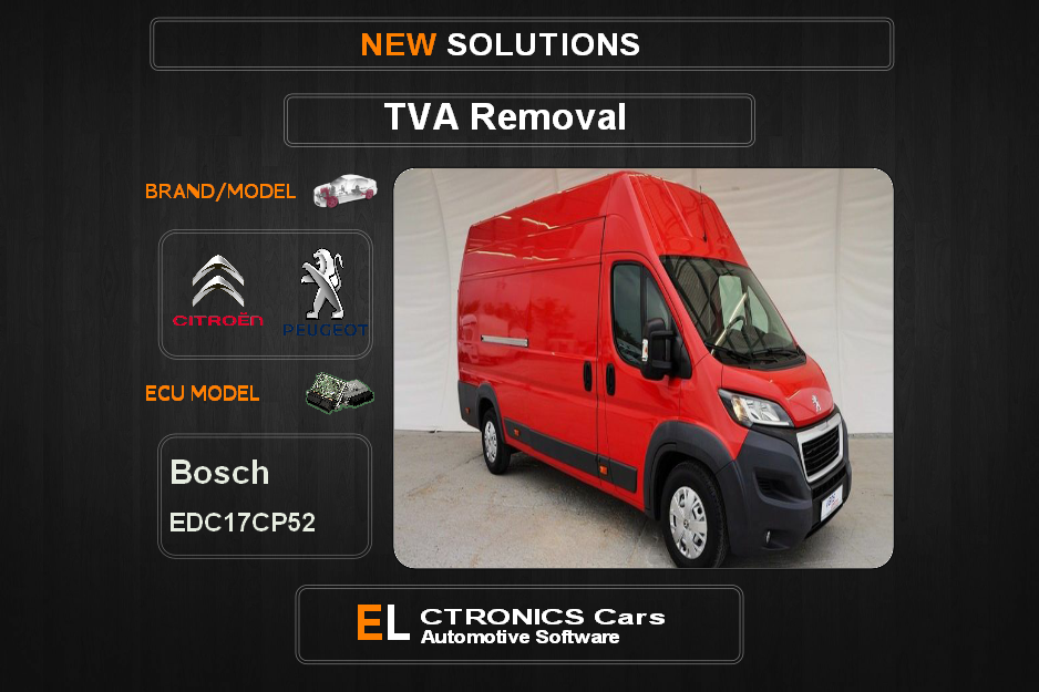 TVA Off Peugeot-Citroen Bosch EDC17CP52 Electronics Cars Automotive Software