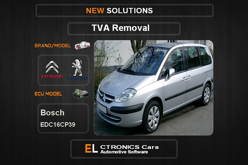 TVA Off Peugeot-Citroen Bosch EDC16CP39 Electronics Cars Automotive Software