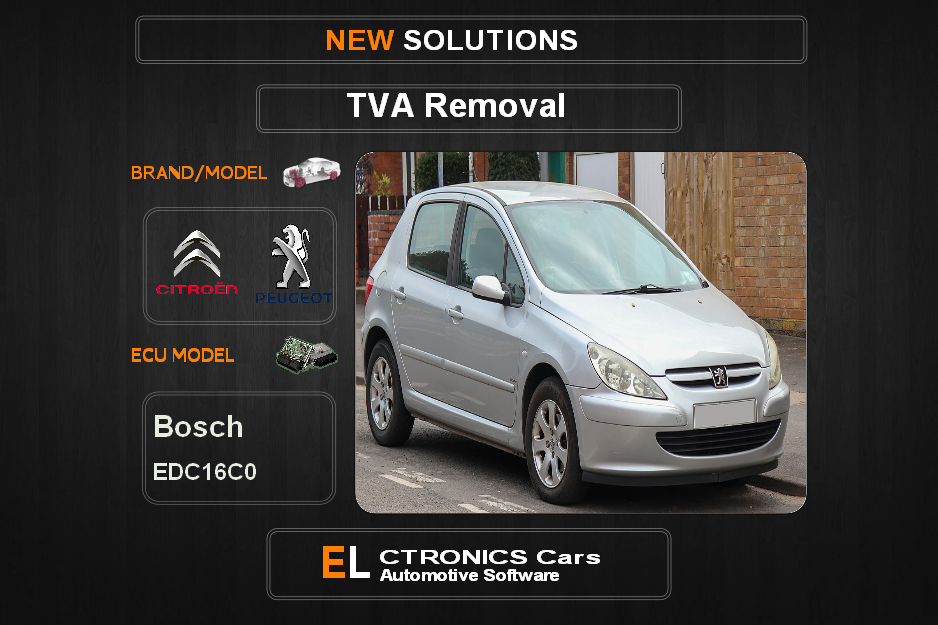 TVA Off Peugeot-Citroen Bosch EDC16C0 Electronics Cars Automotive Software