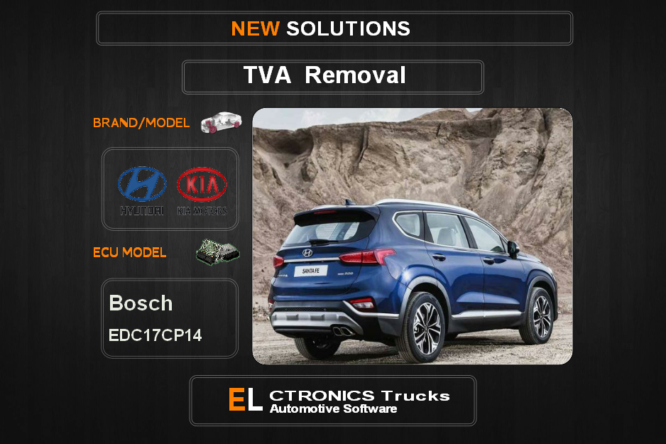 TVA Off Kia-Hyundai Bosch EDC17CP14 Electronics Cars Automotive Software