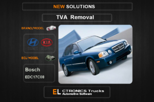 TVA Off Kia-Hyundai Bosch EDC17C08 Electronics Cars Automotive Software