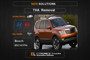 TVA Off Kia-Hyundai Bosch EDC16CP34 Electronics Cars Automotive Software