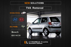 TVA Off Kia-Hyundai Bosch EDC16C39 Electronics Cars Automotive Software