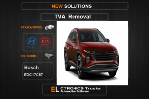 TVA Off Kia-Hyundai Bosch EDC17C57 Electronics Cars Automotive Software
