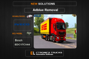 AdBlue OFF Iveco-Truck Bosch EDC17CV44 Electronics Trucks Automotive Software