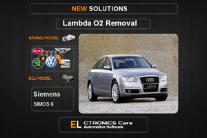 Lambda O2 removal Volkswagen-Group Siemens Simos6 Electronics cars Automotive software