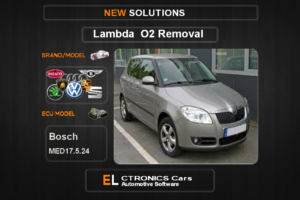 Lambda O2 removal Volkswagen-Group Bosch MED17.5.24 Electronics cars Automotive software