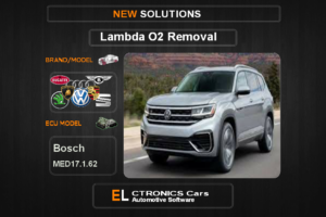Lambda O2 removal Volkswagen-Group Bosch MED17.1.62 Electronics cars Automotive software