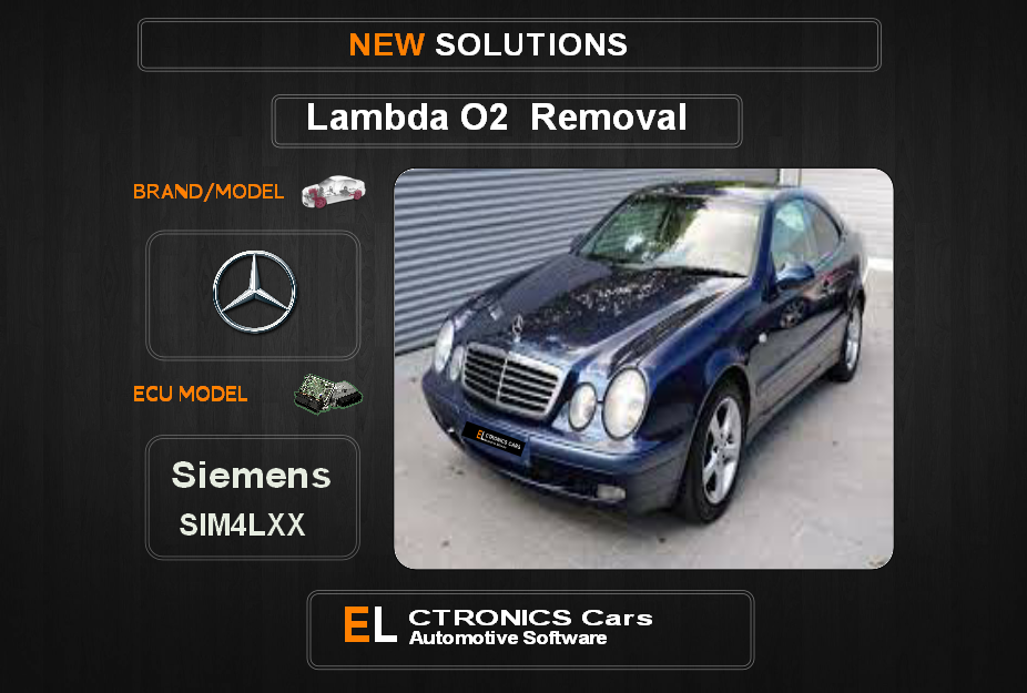 Lambda O2 removal Mercedes Siemens SIM4LXX Electronics cars Automotive software