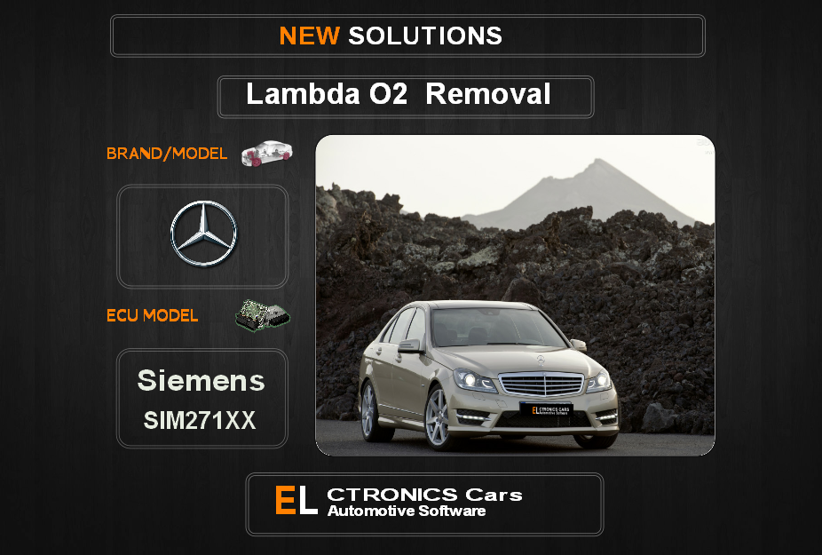 Lambda O2 removal Mercedes Siemens SIM271XX Electronics cars Automotive software