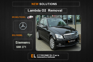 Lambda O2 removal Mercedes Siemens SIM271 Electronics cars Automotive software