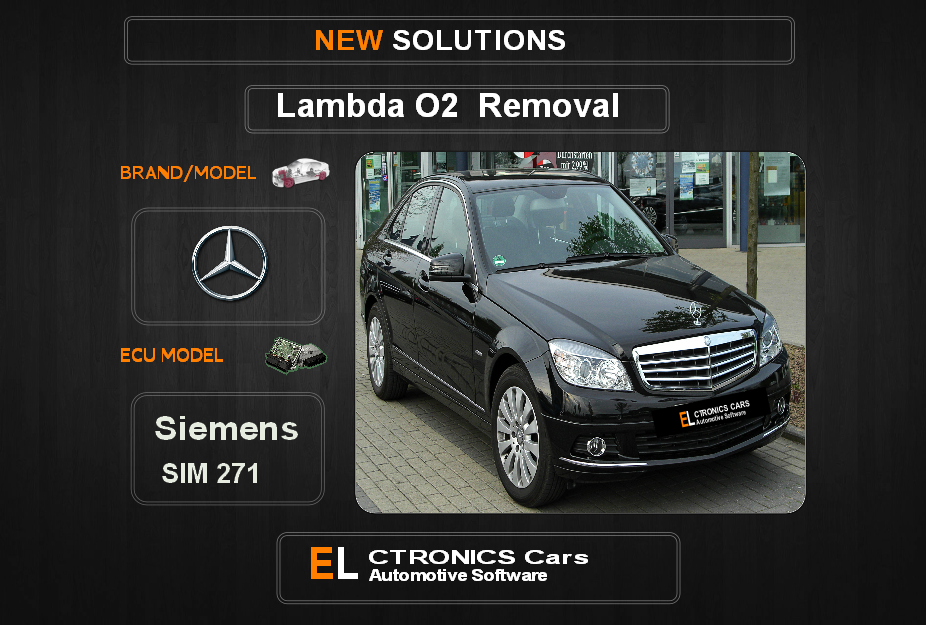 Lambda O2 removal Mercedes Siemens SIM271 Electronics cars Automotive software