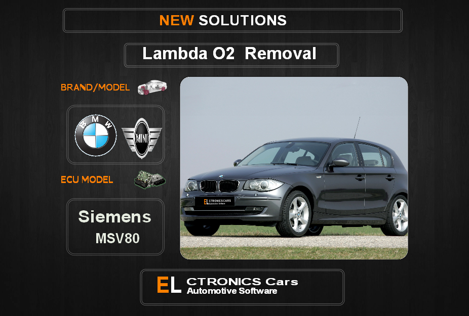 Lambda O2 removal Bmw-Mini Siemens MSV80 Electronics cars Automotive software
