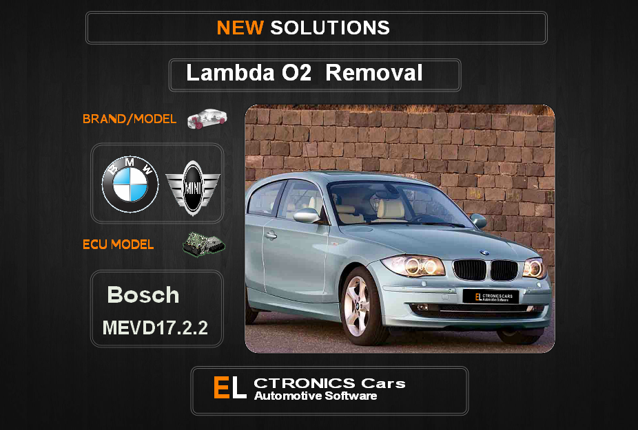 Lambda O2 removal Bmw-Mini Bosch MEVD17.2.2 Electronics cars Automotive software