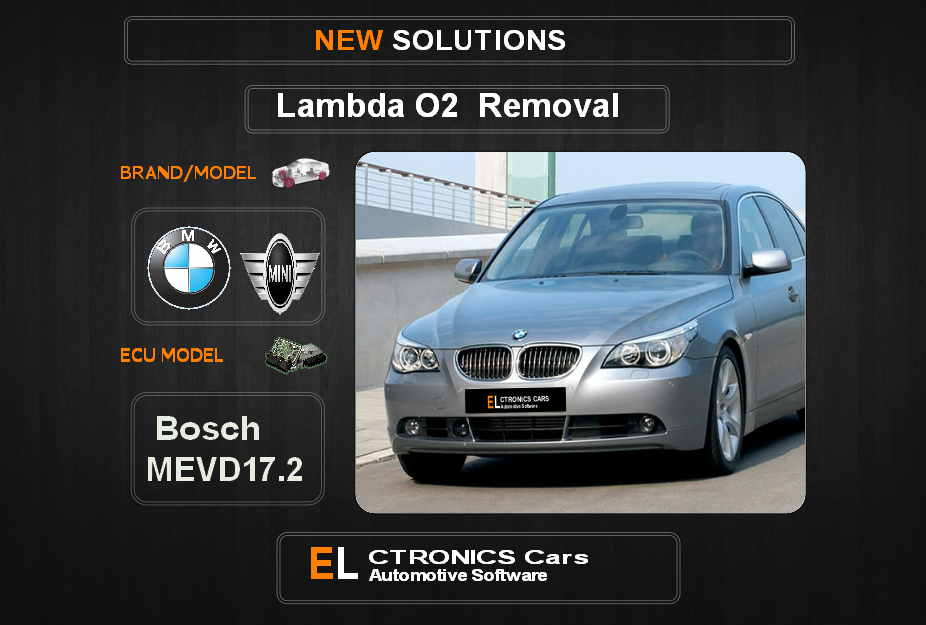 Lambda O2 removal Bmw-Mini Bosch MEVD17.2 Electronics cars Automotive software