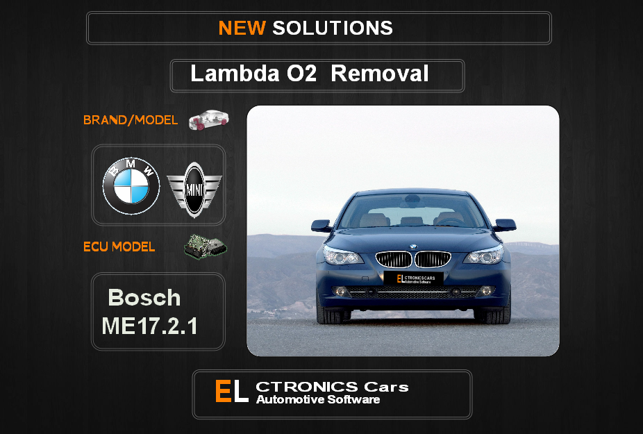 Lambda O2 removal Bmw-Mini Bosch ME17.2.1 Electronics cars Automotive software