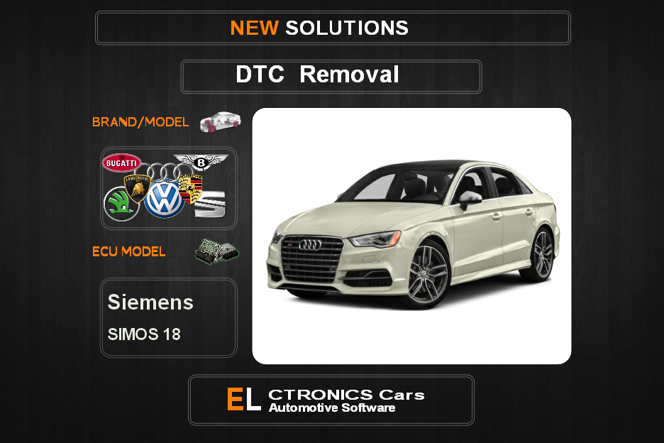 DTC OFF Volkswagen-Group Siemens Simos18 Electronics cars Automotive software