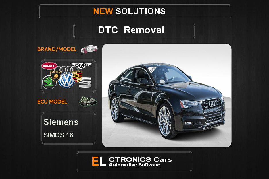 DTC OFF Volkswagen-Group Siemens Simos16 Electronics cars Automotive software