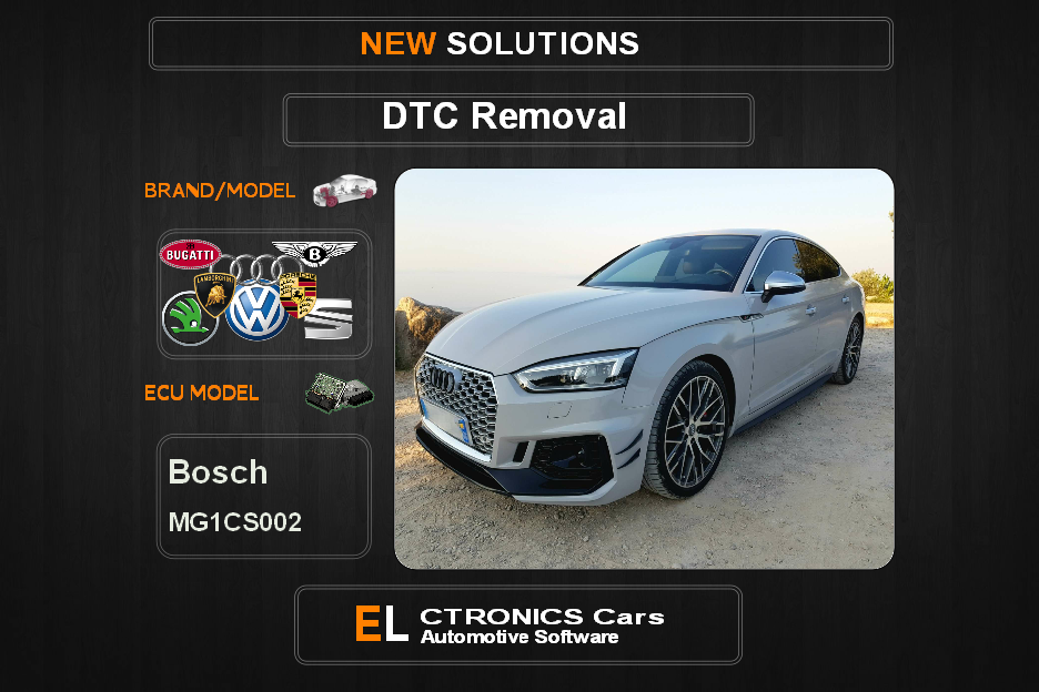 DTC OFF Volkswagen-Group Bosch MG1CS002 Electronics cars Automotive software