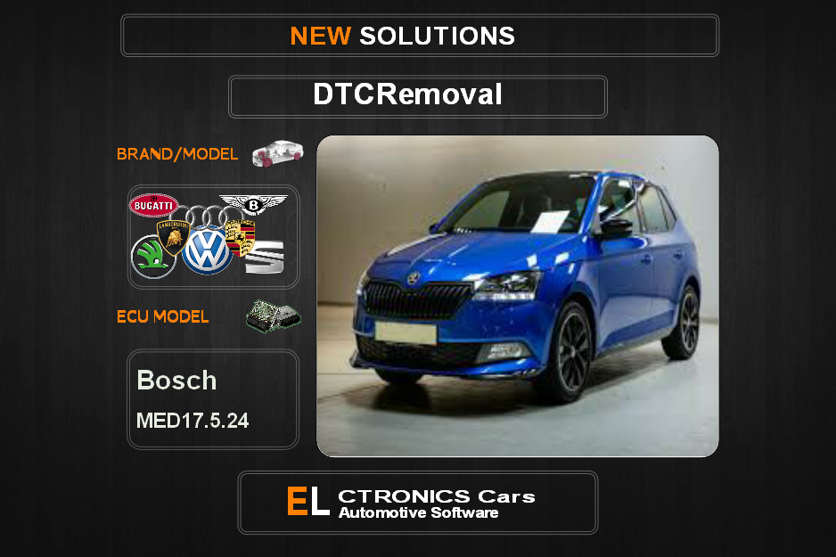 DTC OFF Volkswagen-Group Bosch MED17.5.24 Electronics cars Automotive software