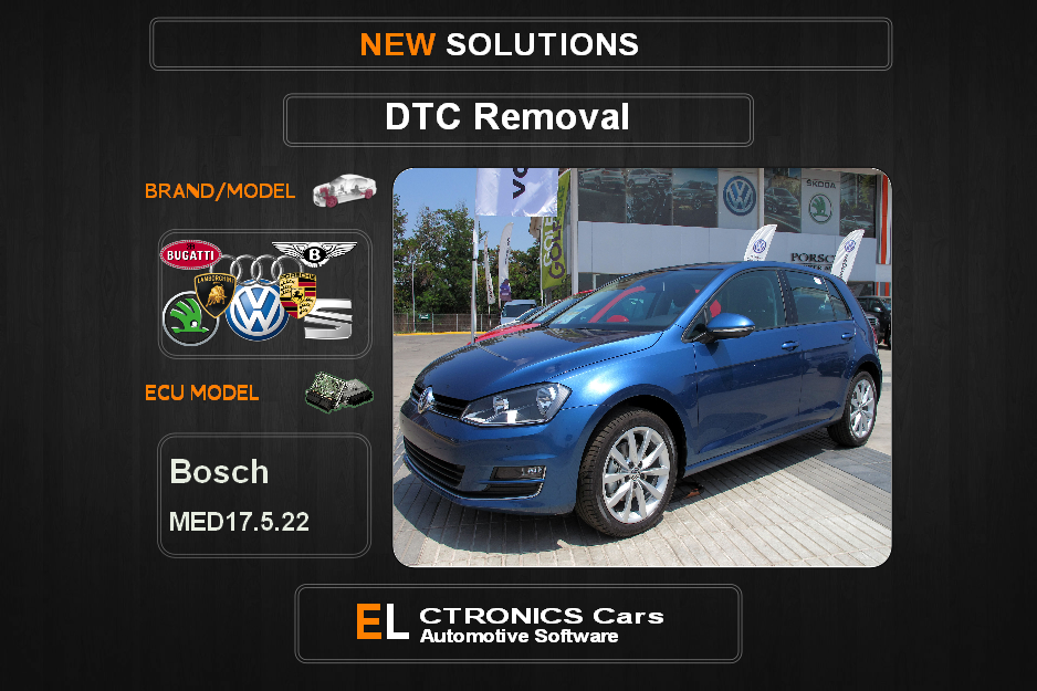 DTC OFF Volkswagen-Group Bosch MED17.5.22 Electronics cars Automotive software