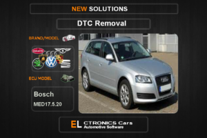 DTC OFF Volkswagen-Group Bosch MED17.5.20 Electronics cars Automotive software